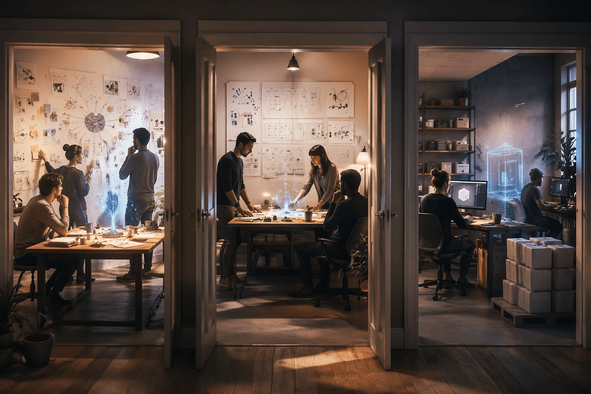 Where collaboration improves results most: explore, decide, deliver