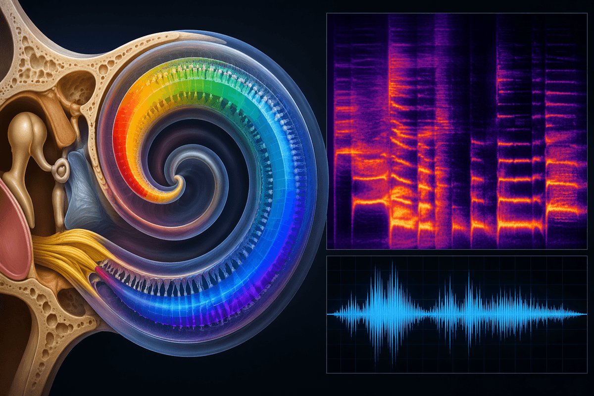 Choosing the sound representation: waveform, spectrogram, or cochleagram