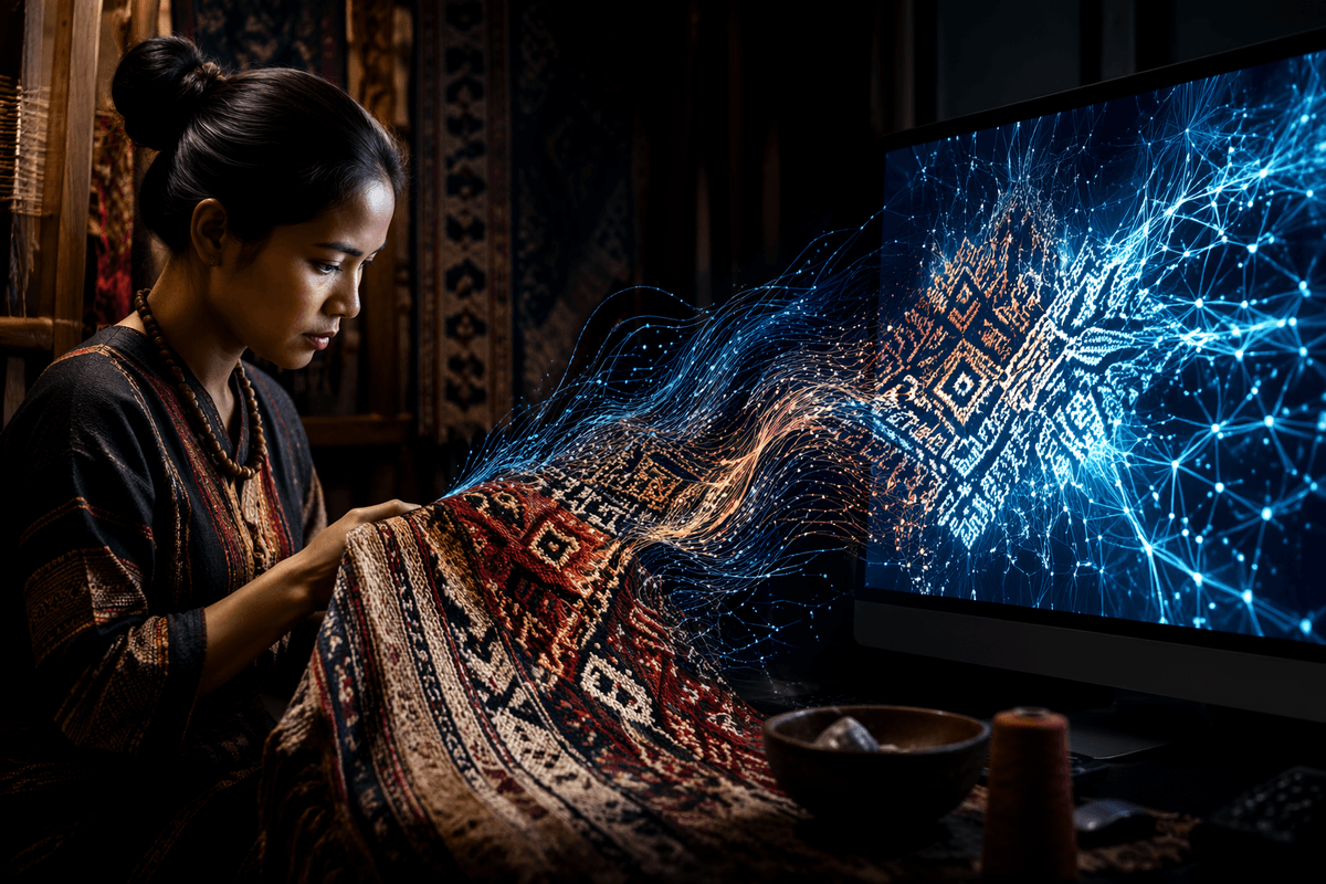 Rights, credit, and compensation in cross-cultural AI art